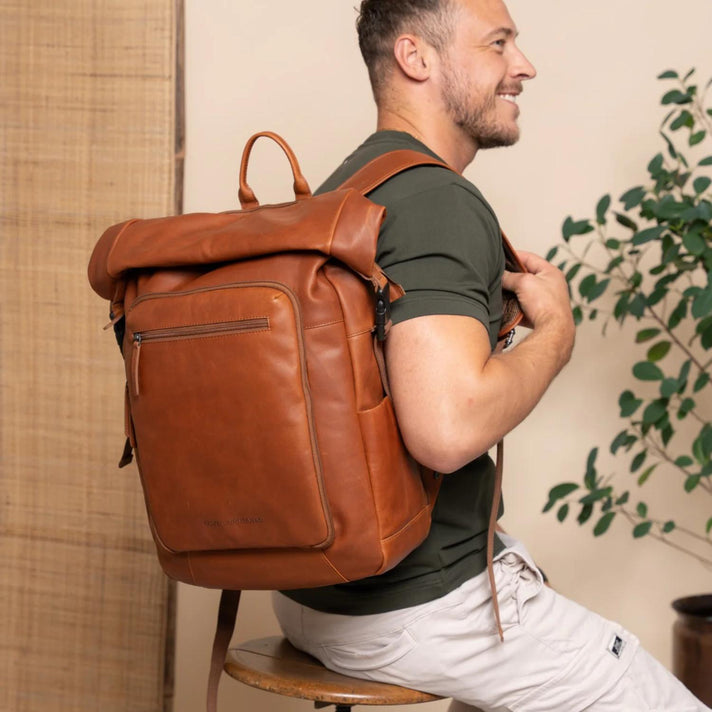 Chesterfield Rugzak C58.0713 Remo Cognac 31 Chesterfield Rugzak C58.0713 Remo Cognac 31