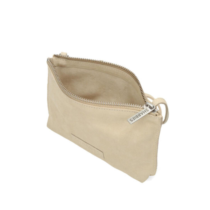 Shabbies Amsterdam Tas SH003501641W Suede Festival Dark Sand