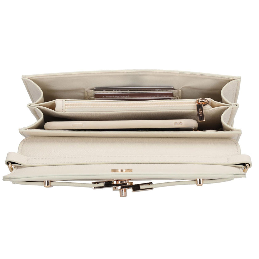 Charm Tasje klep W01438 The Hamptons Creme 138
