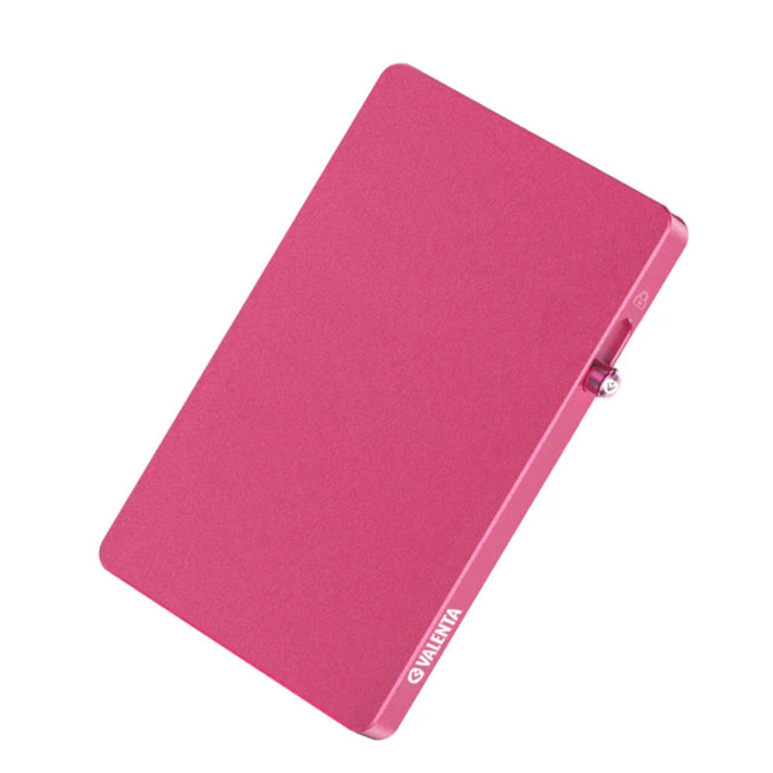 Valenta Pasjeshouder Cardprotector MagSafe Aluminum Roze Valenta Pasjeshouder Cardprotector MagSafe Aluminum Roze