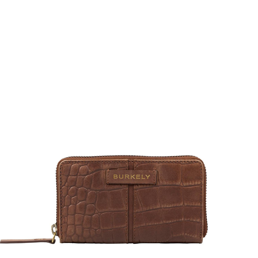 Burkely Portemonnee 1000428 M Zip Around Wallet 22 Bitter Brandy
