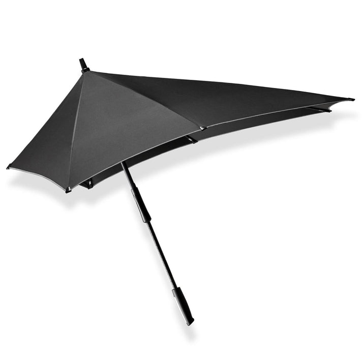 Senz Paraplu 4060 Senz XXL stick Pure black reflective 0985 Senz Paraplu 4060 Senz XXL stick Pure black reflective 0985