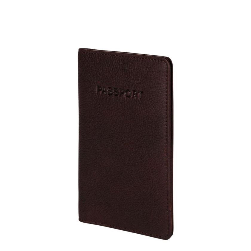 Burkely Paspoortetui 8002504 Avery paspoortcover Darkbrown 20