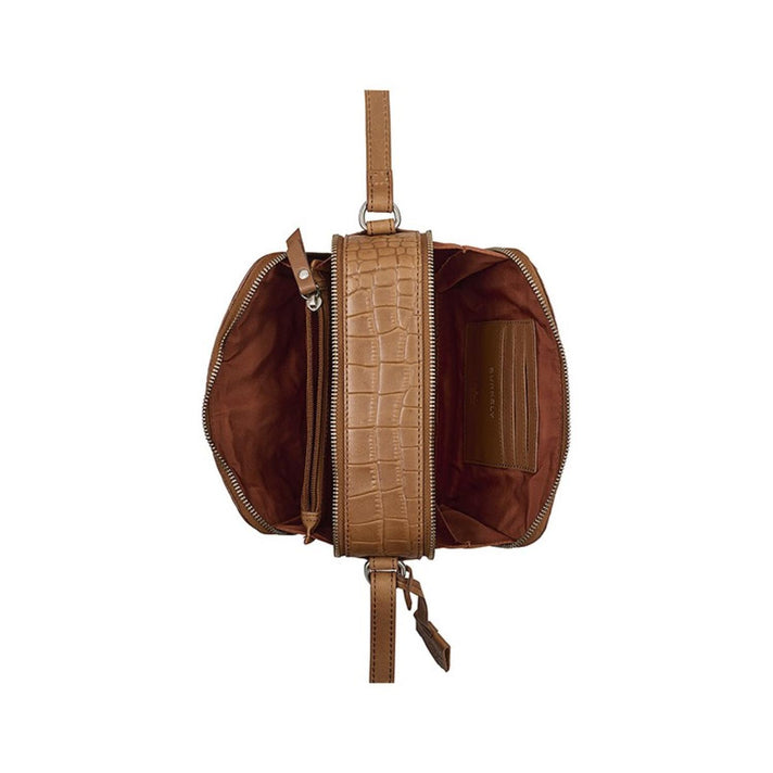 Burkely Tasje rits 1000441 Box bag Cognac Burkely Tasje rits 1000441 Box bag Cognac