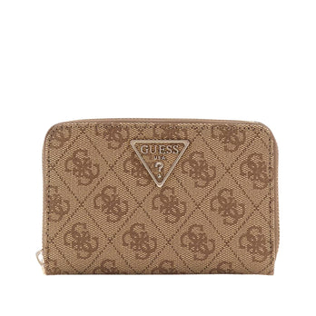 Guess Portemonnee SG7459140 Laurel Latte logo Guess Portemonnee SG7459140 Laurel Latte logo