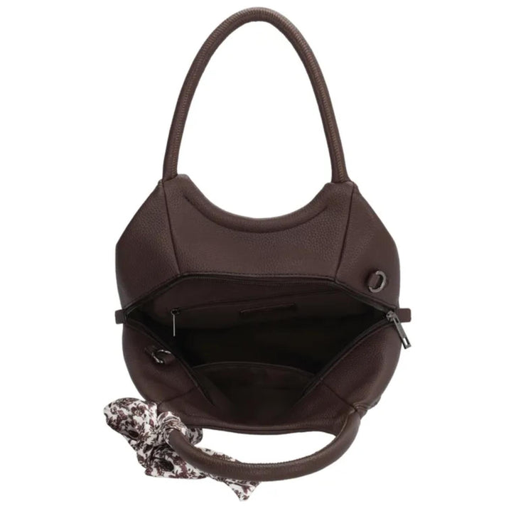 Charm Tas W01595 Donkerbruin 097 Charm Tas W01595 Donkerbruin 097