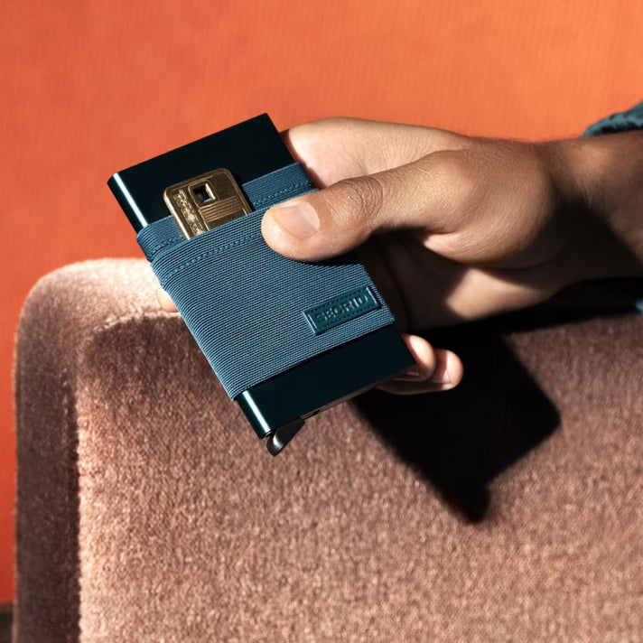 Secrid Pasjeshouder Flexwallet Original Teal Secrid Pasjeshouder Flexwallet Original Teal