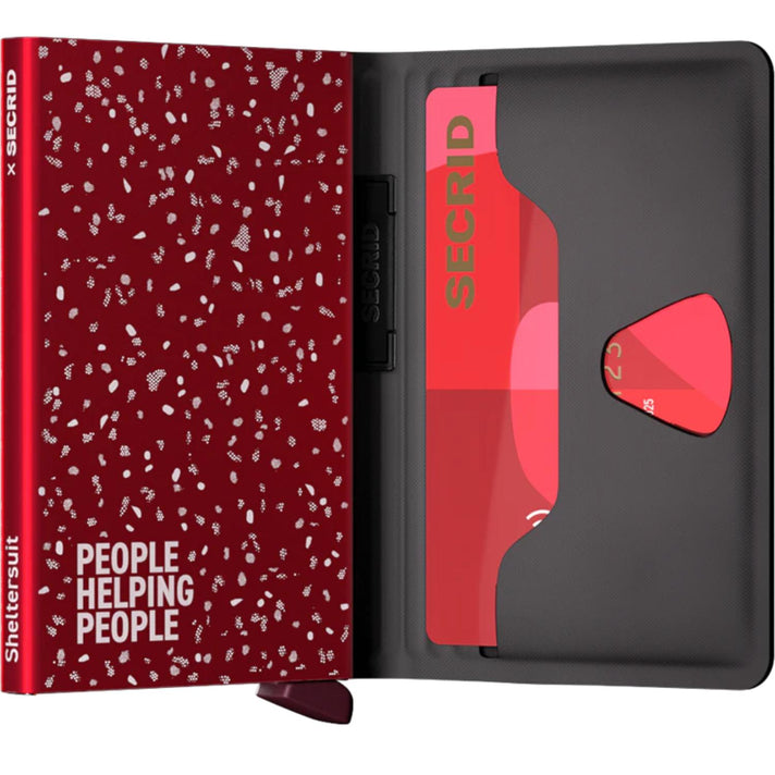 Secrid Pasjeshouder Bandwallet* TPU Sheltersuit Black-Red Secrid Pasjeshouder Bandwallet* TPU Sheltersuit Black-Red