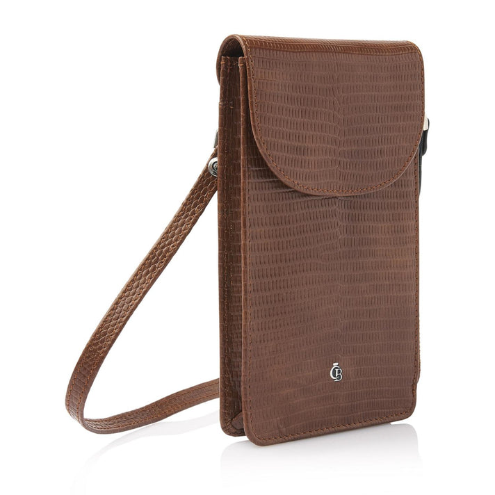 Castelijn en Beerens Telefoontasje 80 9881 Giftbox Crossbody Cognac