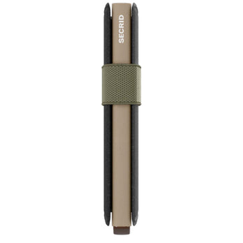 Secrid Pasjeshouder Bandwallet LIBA* Black-Olive Secrid Pasjeshouder Bandwallet LIBA* Black-Olive