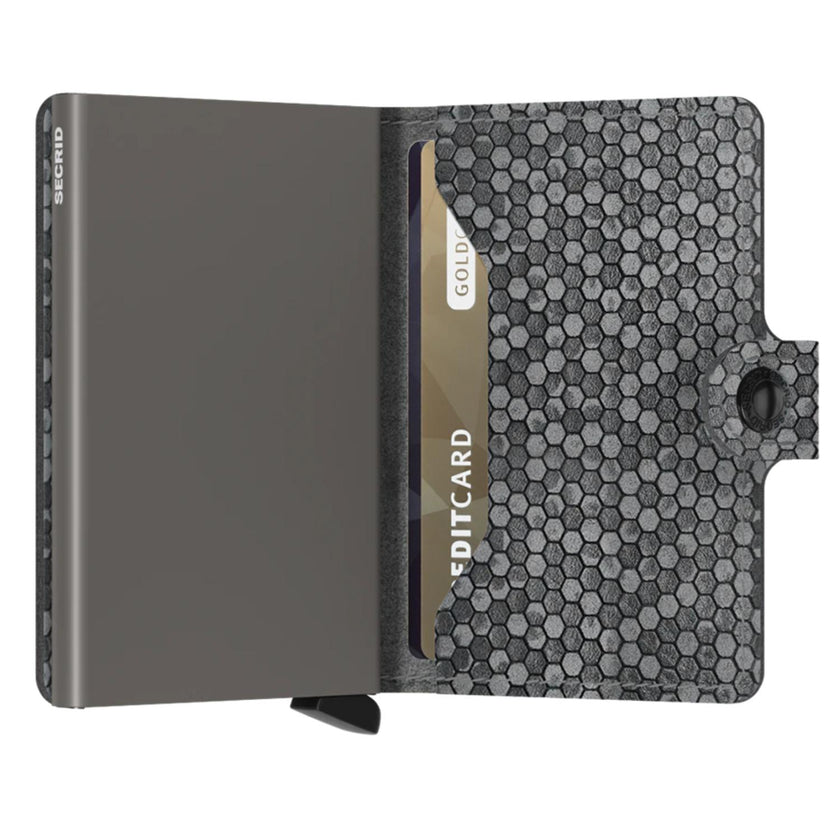 Secrid Pasjeshouder Miniwallet* Hexagon Grey