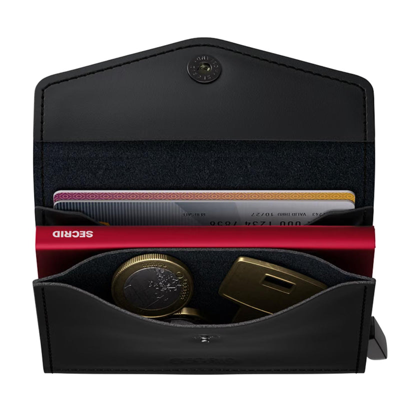 Secrid Envelope wallet Envelope wallet Matte Black-Red
