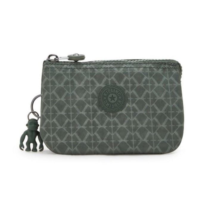 Kipling Ritsbeurs Creativity S 15205 F6C Sign green embosse Kipling Ritsbeurs Creativity S 15205 F6C Sign green embosse