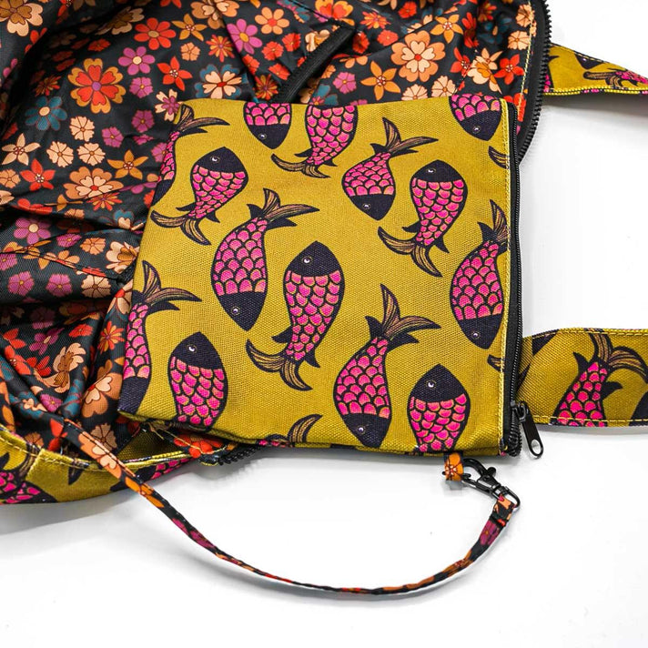 Little Legends Strandtas Beach Bag Fish Indian Pink 14 Little Legends Strandtas Beach Bag Fish Indian Pink 14