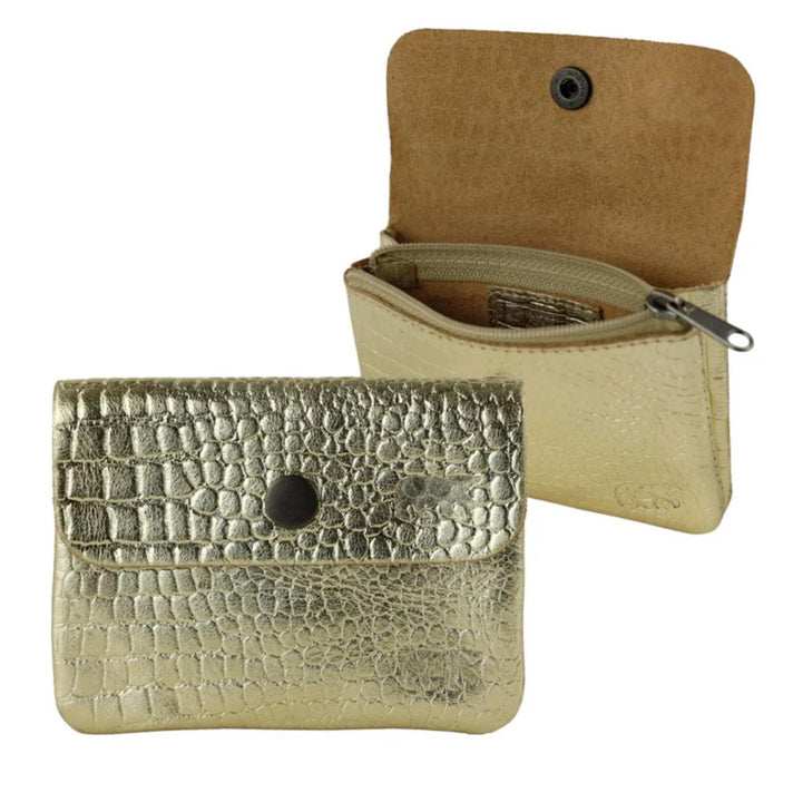 Bear Design Portemonnee CP8054 Pietje Croco champagne Bear Design Portemonnee CP8054 Pietje Croco champagne