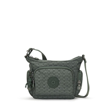 Kipling Tas Gabbie mini K13578- F6C Sign Green Emb Kipling Tas Gabbie mini K13578- F6C Sign Green Emb