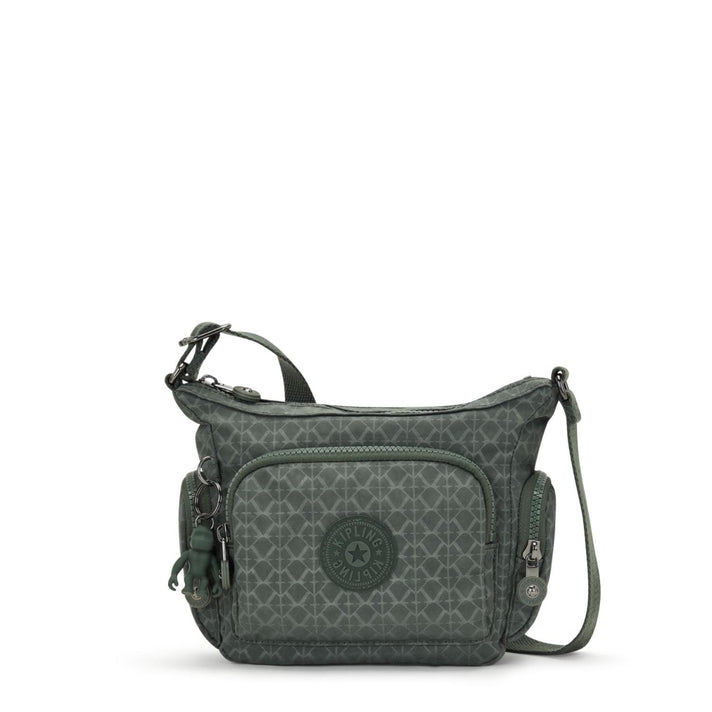 Kipling Tas Gabbie mini K13578- F6C Sign Green Emb Kipling Tas Gabbie mini K13578- F6C Sign Green Emb