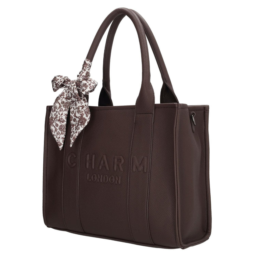 Charm Tas W00882 Bond Donkerbruin 097