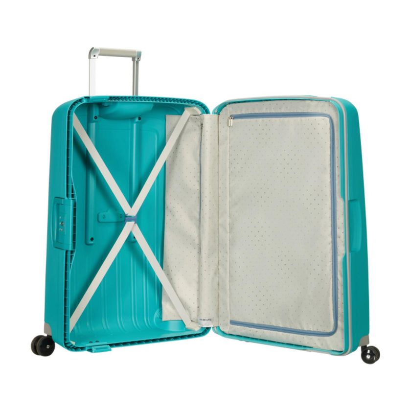 Samsonite Koffer 59244 81 cm S`cure Aqua Blue 1012