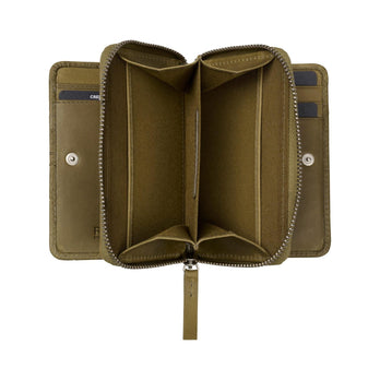 Burkely Portemonnee 1000855 Double billfold wallet Olive Burkely Portemonnee 1000855 Double billfold wallet Olive