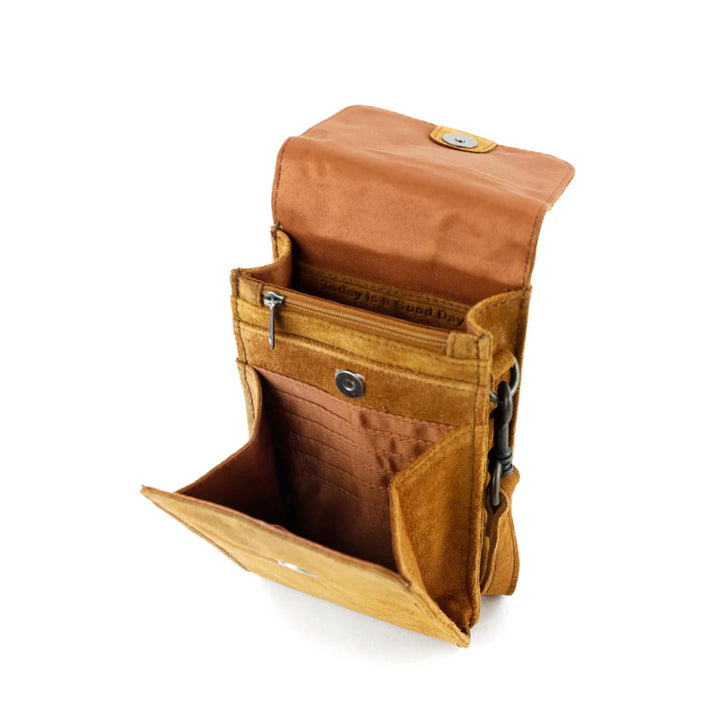 Bear Design Telefoontasje SU2650 Robbie Cognac Bear Design Telefoontasje SU2650 Robbie Cognac