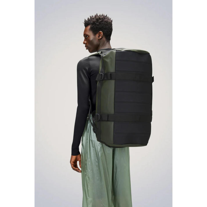Rains Reistas 13490 Texel duffel bag 03 Green Rains Reistas 13490 Texel duffel bag 03 Green