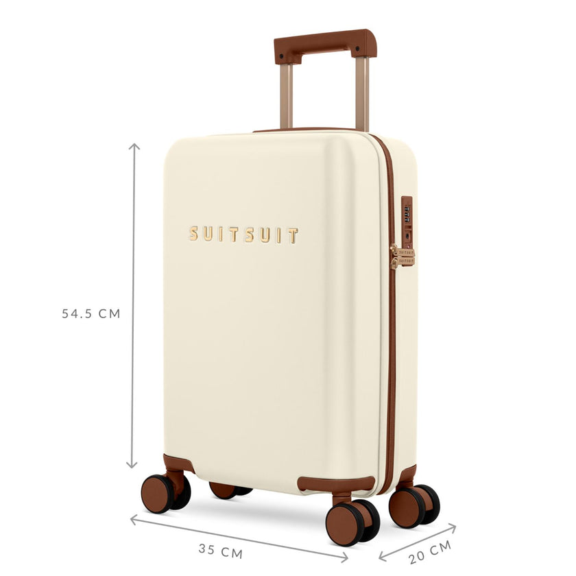 SUITSUIT Handbagage koffer TR-73312 55 cm Serenity Whisper White