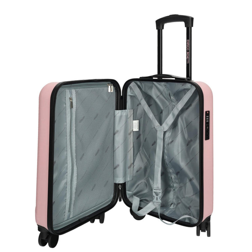Enrico Benetti Koffer 21002 55 cm Edmonton Roze 009