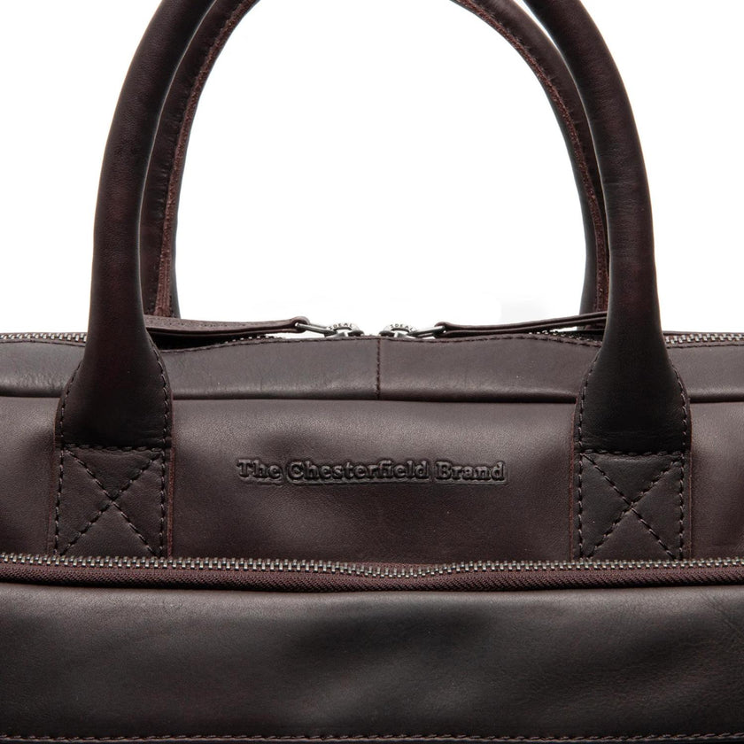 Chesterfield Laptoptas C40.1107 Tacama Bruin 01