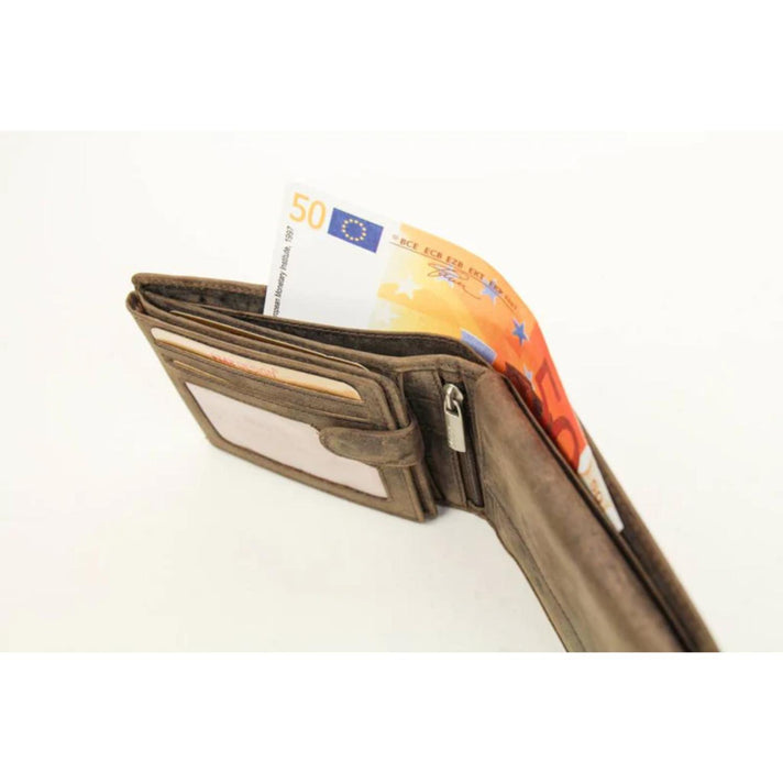 Bear Design Portemonnee HD2689 Tijn Bruin Bear Design Portemonnee HD2689 Tijn Bruin