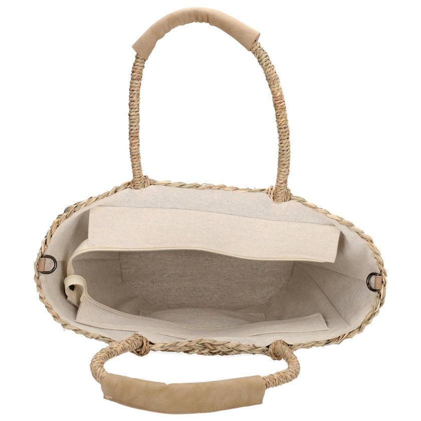 Zebra Trends/Dugros Rieten Mand 24898 Sola Citroen 040