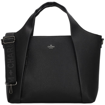 Charm Tas W00405 Mullberry Zwart 001 Charm Tas W00405 Mullberry Zwart 001