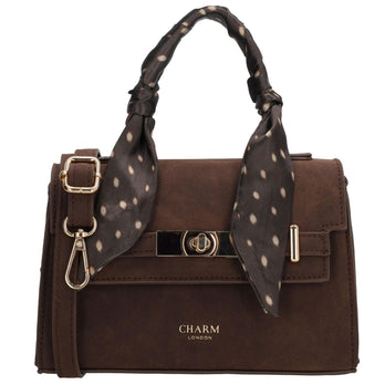 Charm Tas 26137 The Hamptons Donkerbruin 097 Charm Tas 26137 The Hamptons Donkerbruin 097
