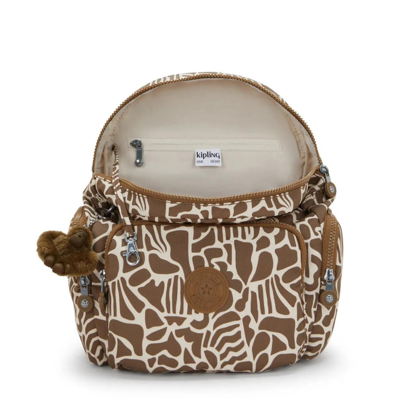 Kipling Rugzak City Zip S 16345 Cocktail Khaki 9GD