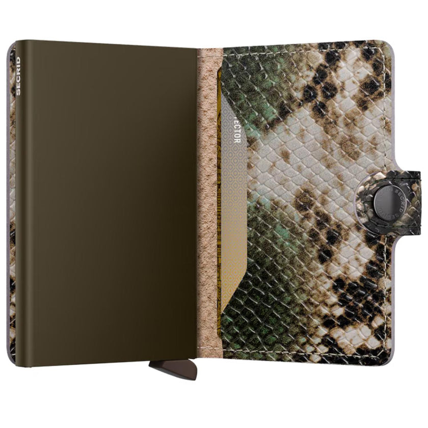 Secrid Pasjeshouder Miniwallet Serpent Green