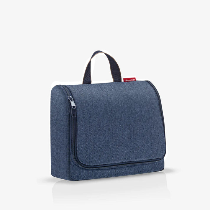 Reisenthel Toilettas Toiletbag XL Herringbone Dark Blue 4113 Reisenthel Toilettas Toiletbag XL Herringbone Dark Blue 4113