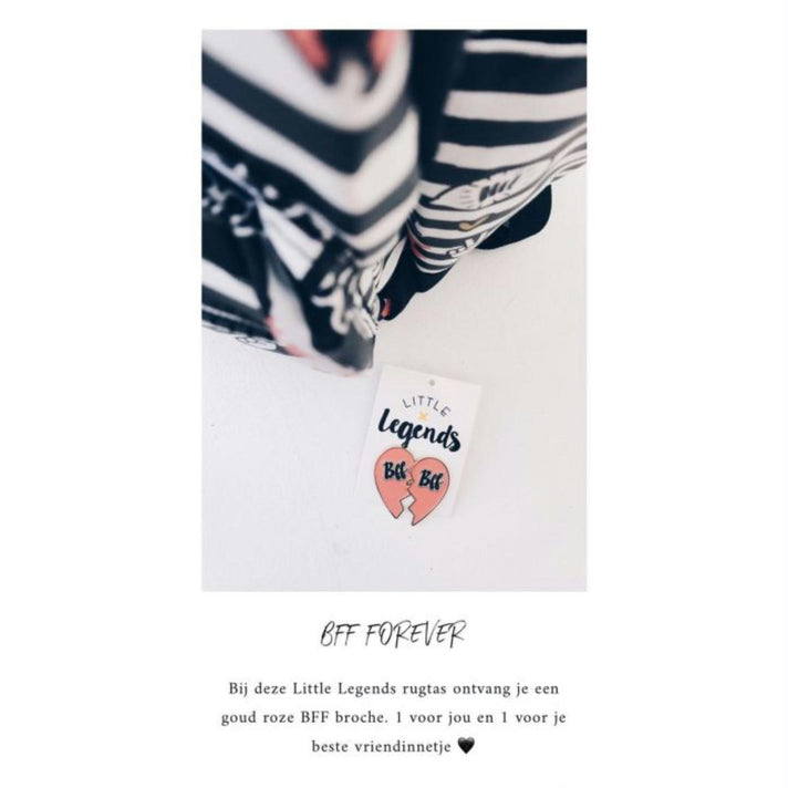 Little Legends Rugzak LL2003 Backpack L BFF Little Legends Rugzak LL2003 Backpack L BFF