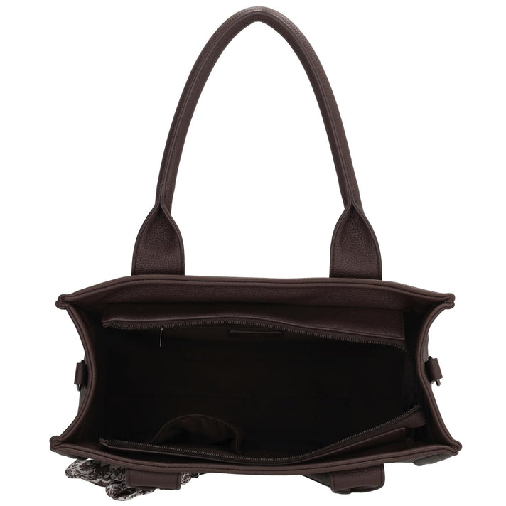 Charm Tas W00882 Bond Donkerbruin 097 Charm Tas W00882 Bond Donkerbruin 097