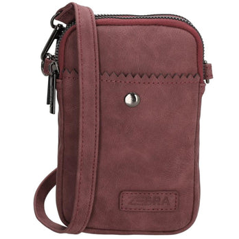 Zebra Trends Telefoontasje 20865 Bordeaux rood 007 Zebra Trends Telefoontasje 20865 Bordeaux rood 007