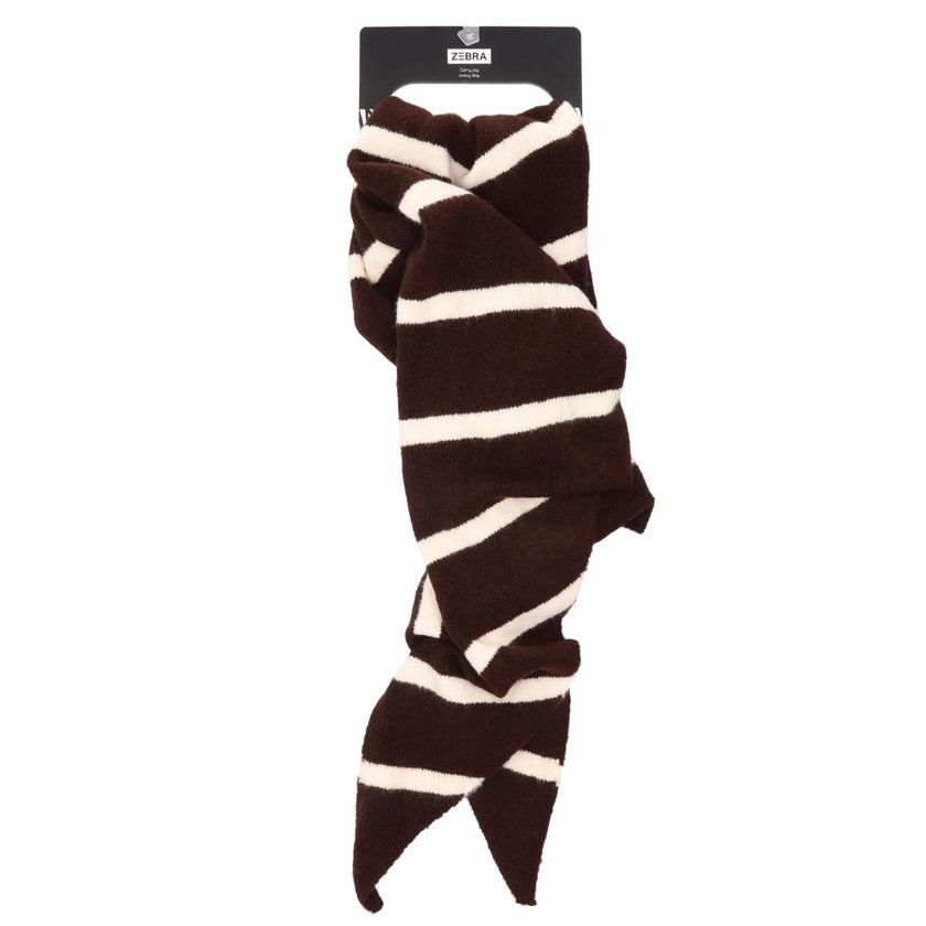 Zebra Trends Sjaal 26276 Donkerbruin 097