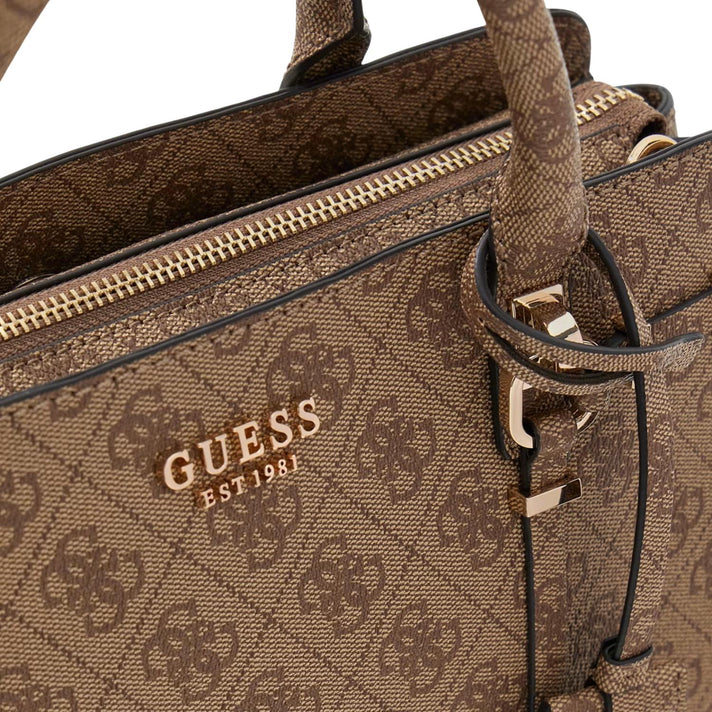 Guess Tas SG991706 Leona Latte logo Guess Tas SG991706 Leona Latte logo