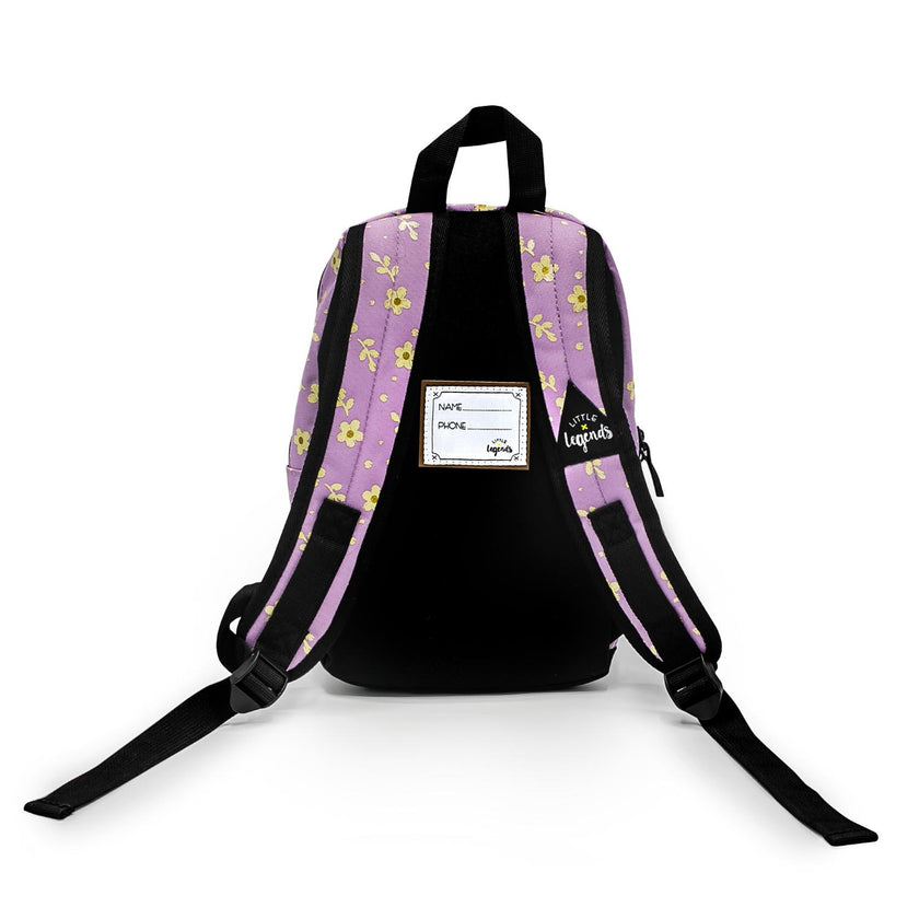 Little Legends Rugzak LL2010 Backpack S Lila Flower