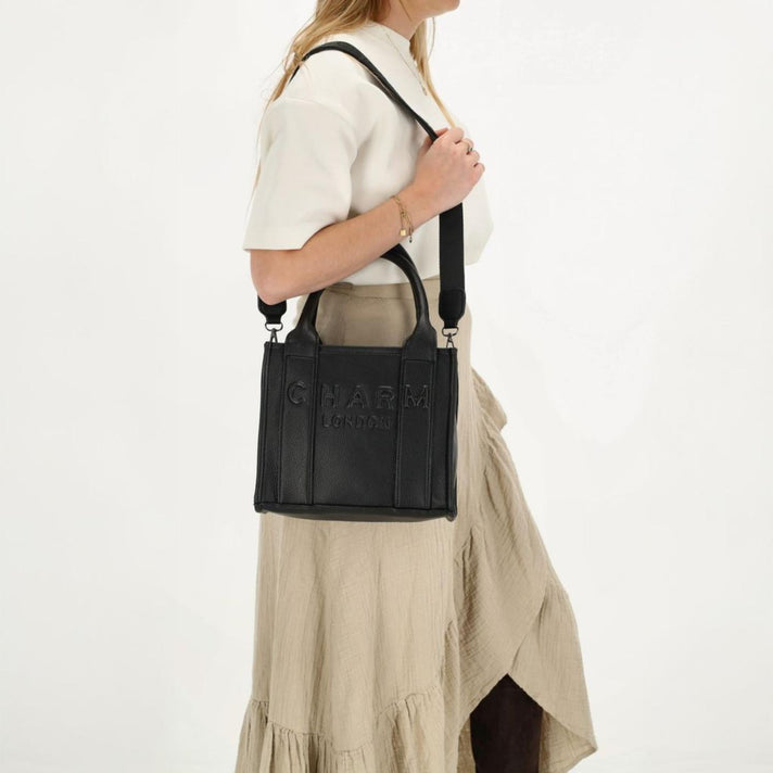 Charm Tas W01049 Bond Zwart 001 Charm Tas W01049 Bond Zwart 001