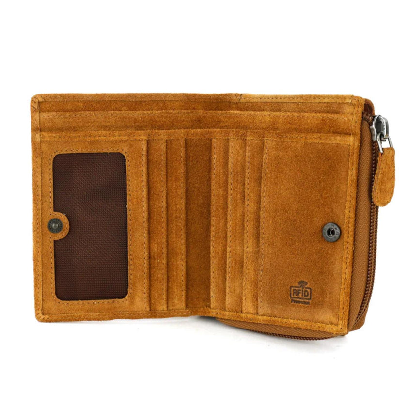 Bear Design Portemonnee SU6710 Gungun Cognac