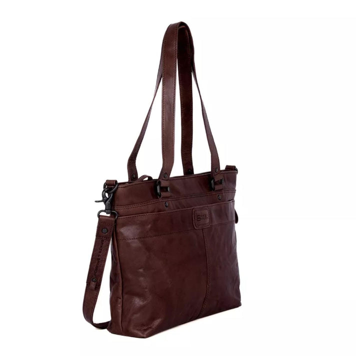 Spikes&Sparrow Shopper 501160 Donkerbruin 01 Spikes&Sparrow Shopper 501160 Donkerbruin 01