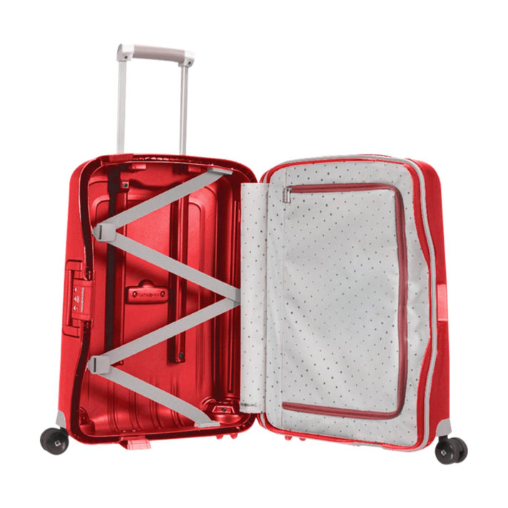 Samsonite Koffer 49539 55 cm S`cure Crimson Red 1235 Samsonite Koffer 49539 55 cm S`cure Crimson Red 1235