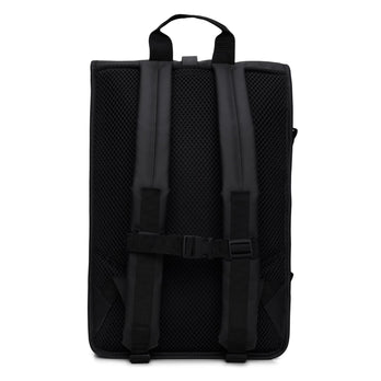 Rains Rugzak 14590 Rolltop Rucksack Large Black 01 Rains Rugzak 14590 Rolltop Rucksack Large Black 01