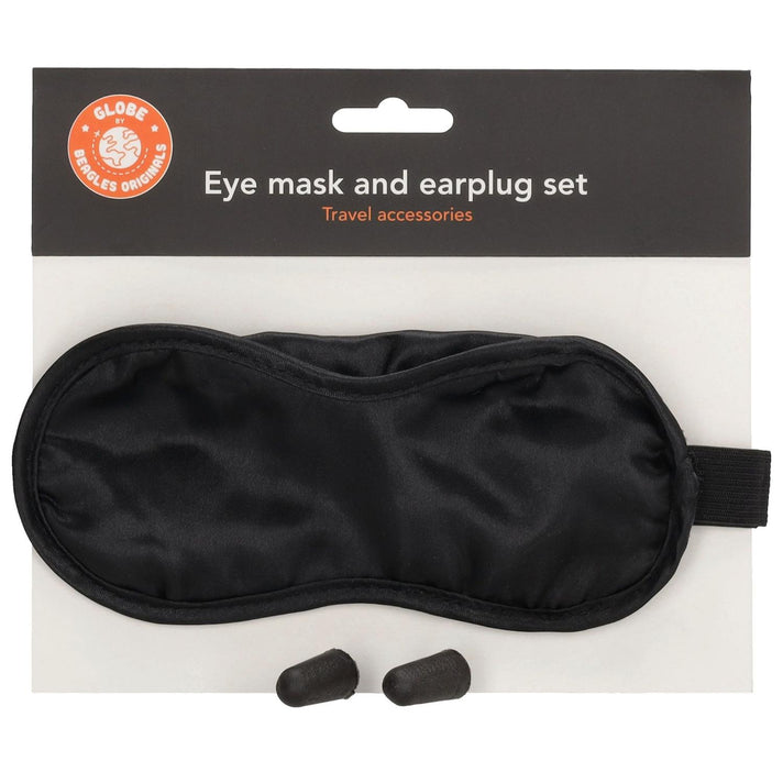 Beagles Oogmasker en oordopjes 21396 Zwart 001 Beagles Oogmasker en oordopjes 21396 Zwart 001
