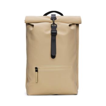 Rains Rugzak 13320 Rolltop Rucksack Sand 24 Rains Rugzak 13320 Rolltop Rucksack Sand 24