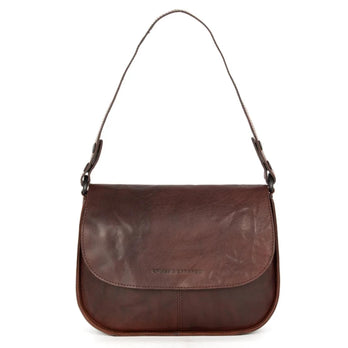 Spikes&Sparrow Tas klep 481180 Dark brown 01 Spikes&Sparrow Tas klep 481180 Dark brown 01